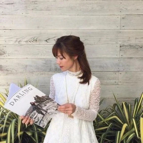 HD in Paris Enid Lace Swing Dress Ivory - Picture 7 of 13